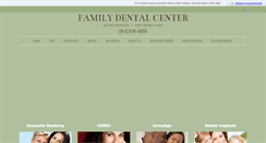Desktop Screenshot of familydentalcenterny.com